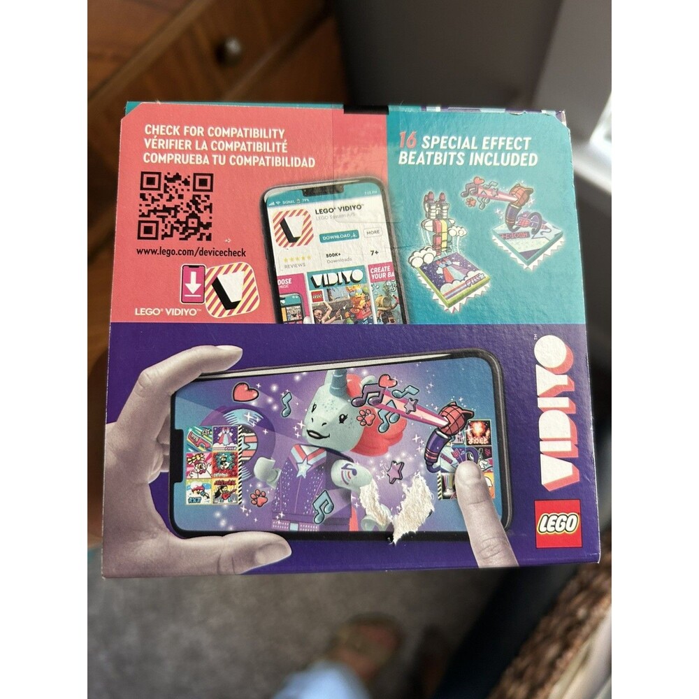 LEGO Unicorn DJ BeatBox VIDIYO (43106) Music Video Maker, 84 Pieces